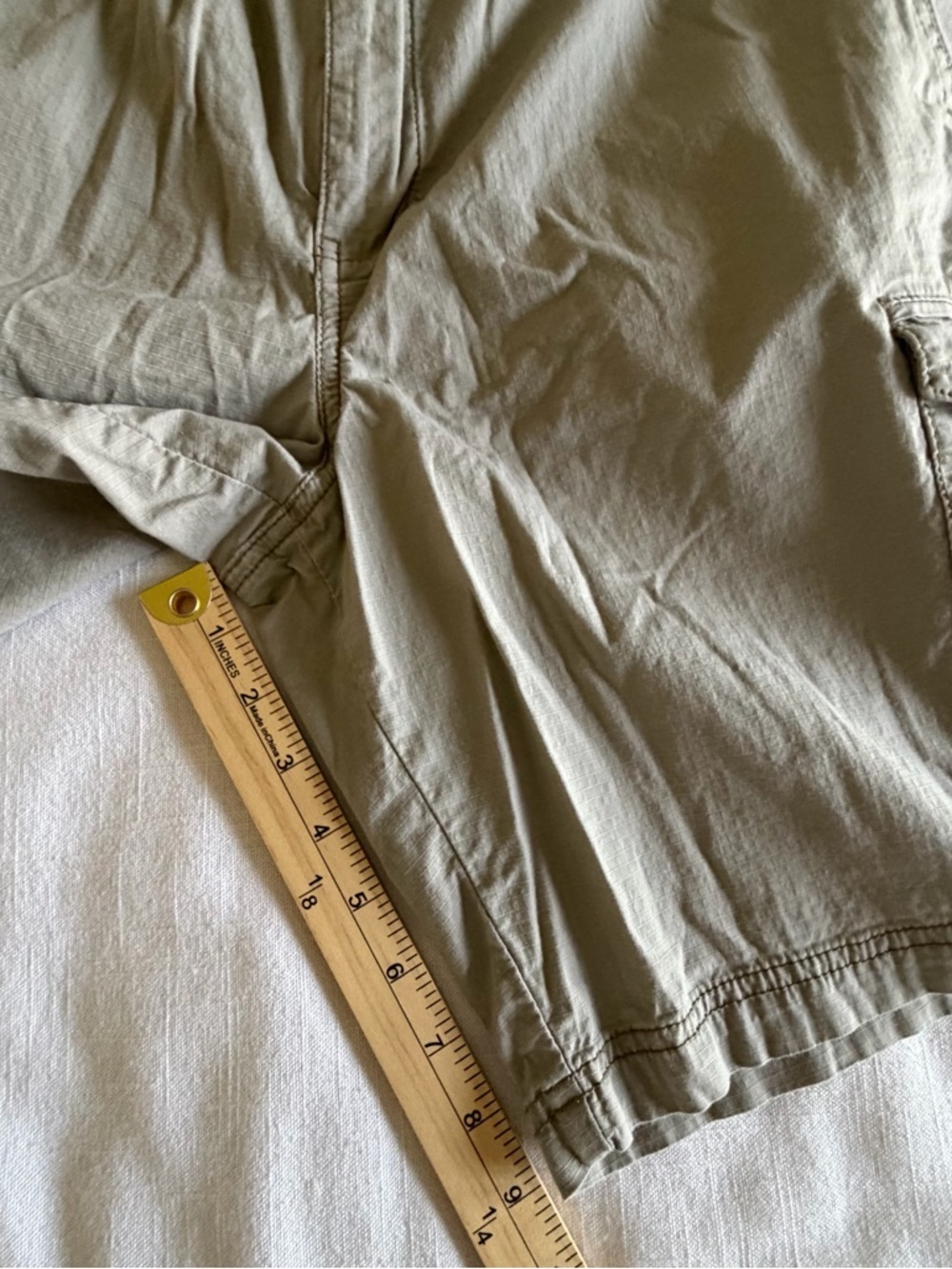 Tommy Bahama Cargo Shorts Mens L Beige Drawstring Stretch Beach Casual Ripstop - Picture 6 of 9